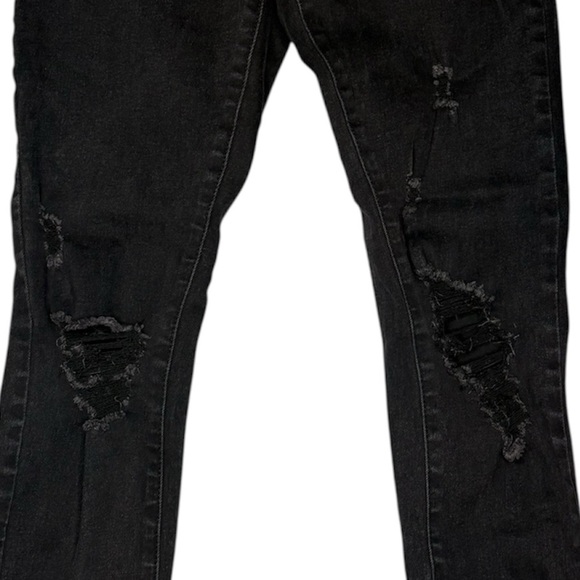 Guess Women’s Black Denim Skinny Distressed Jeans | Size 28 - Picture 8 of 9
